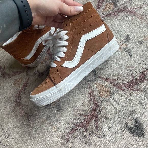 Vans Tan Suede SCOTCHGARD high top - Picture 3 of 9